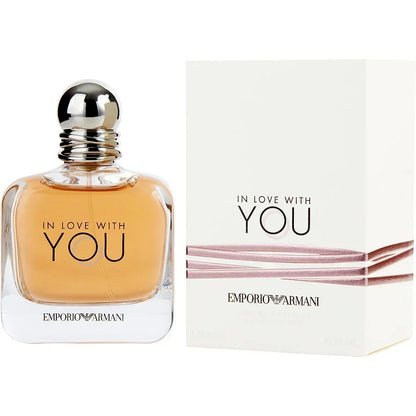 Giorgio Armani Emporio Armani In Love With You for Women Eau De Parfum Spray Size: 3.4 FL OZ / 100ml